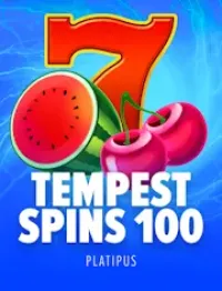 tempest spins 100 slot logo
